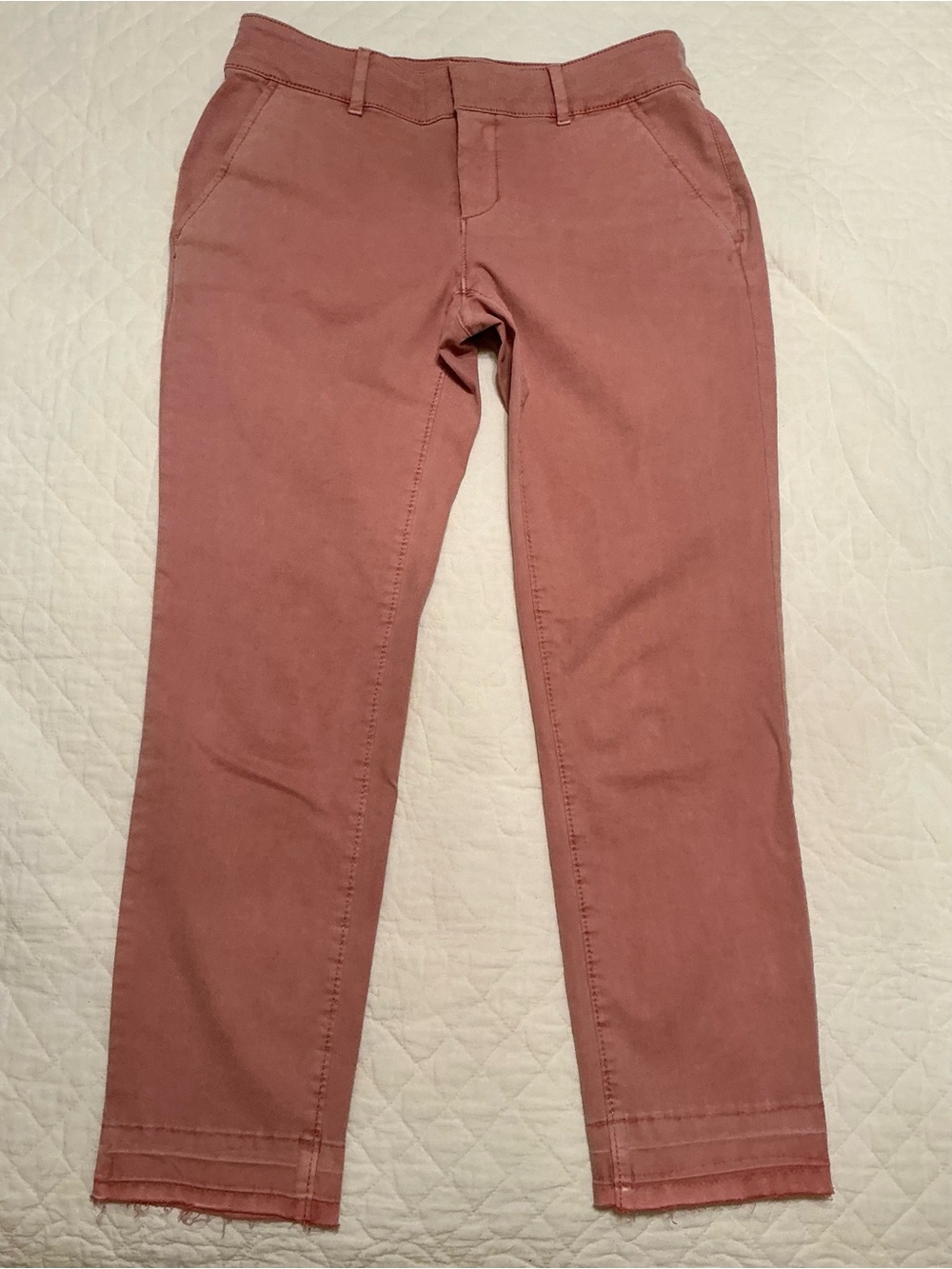 LOFT Ankle Pants in Dusty Rose Denim